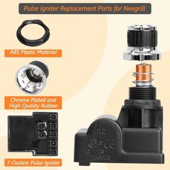 Convenient 7-Outlets Push-Button Igniter for Nexgrill 720-0898 Series
