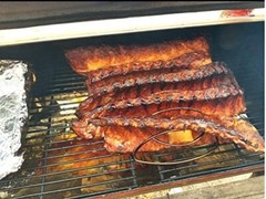 Junta Para Ahumador De Barbacoa De Alta Temperatura Con Adhesivo Para Ahumador
