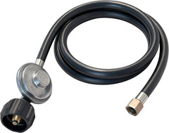Propane Regulator with 5 Ft Hose, Universal Grill Replacement Regulator for Most