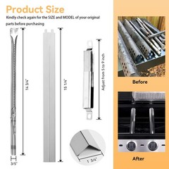 463365021 Grill Replacement Parts for Charbroil 4 Burner, 4 burner