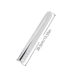 Quality Stainless Steel Heat Tents for 2 Burner Grill Easy Installation