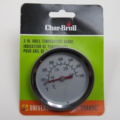 Char-Broil 3 In. Universal SS Grill Temperature Gauge #6083 Fits 3/8″ Opening