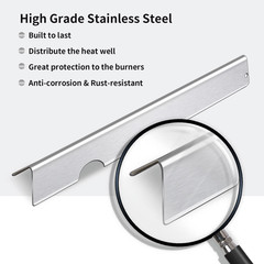 Grill Flavor Bars And Heat Deflectors Parts Kit for Weber Genesis E/S LX 410 440