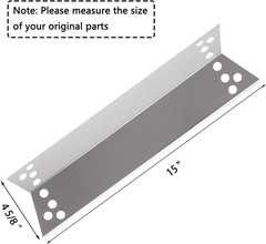 Kenmore Sears Grill Parts Replacement Kit Heat Plate Shield & Gas Burners Tube
