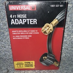 ☀️ Universal 4 ft. Hose with Adaptor