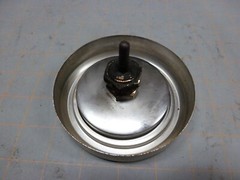 Used Replacement Propane Side Lid Thermometer for Pit Boss PB1285KC Combo