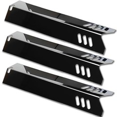 Set of 3 Porcelain Steel Replacement Heat Plates for Master Cook 3 Burner
