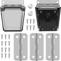 Cooler Repair Hardware Hinges Latch Stainless Kit Set