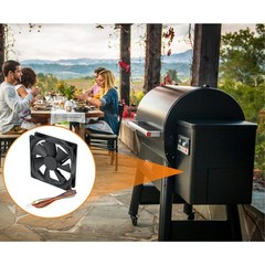 Pellet Grill Induction Fan Replacement 12V DC for Traeger D2 Pro 575/780, Ironwo