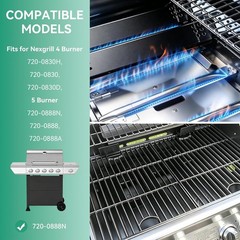 Grill Parts for Nexgrill 4 & 5 Burner 720-0888S 720-0888N 720-0888A 720-0830H