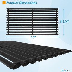 17 X 8 3/4 Grill Grates for Charbroil 463644220 463632320 463642316
