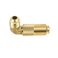 Propane Elbow Adapter With 3/8″ Male Flare Connection Brass Elbow Adapter