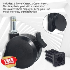 Haiouus 4 Pack 70360 Locking Caster Weber Grill