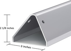 17″ Flavorizer Bars Replacement for Weber Genesis II E-310 E-315 S-335, 5 Packs