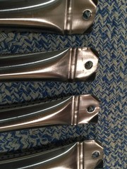 16 1/4″ x 1″ grill burners set of 4