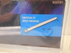 GrillMark 8269581 Extendable Front To Back Tube Burner 13″ – 18″ Universal Fit
