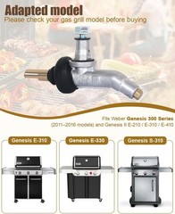 Main Burner Control Valve Manifold for Weber Genesis 300 Series (2011-2016) and