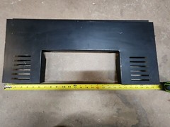 New Ducane model 4000 / 6000 series gas grill black front panel # FP004005