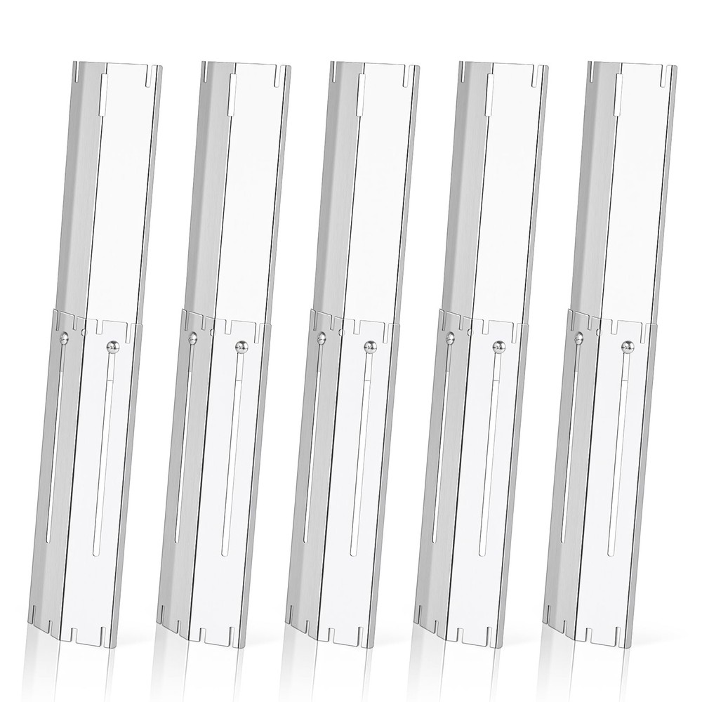 Universal Stainless Steel Adjustable Grill Heat Plates Heat Tents Heat Shield…