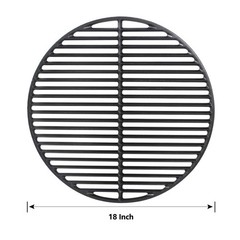 18″ Cast Iron Cooking Grate Grids Round Accessories for Large Big Green Egg,K…