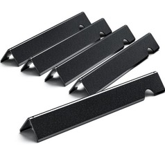 5 KEESHA Flavorizer Bars For Weber GS4 Genesis II E-310 315 335 grill, 17 1/8”