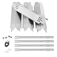4 Burner Heat Shield & Burner Kit Replacement Parts for Nexgrill 720-0925P/PG