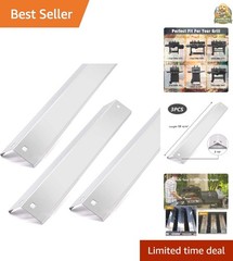 Revitalize Your Grill: 3-Pack Char Griller Heat Plates – Stainless Steel Shields