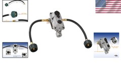 Durable 2-Stage Propane Gas Regulator with Color Indicator for RVs and Trailers