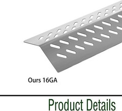 Grill Heat Plates Stainless Steel Replacement 4-Pack for Bull BBQ Angus Brahma