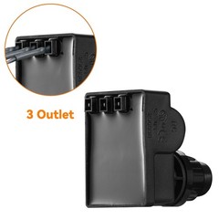 Onlyfire 03330 Spark Generator 3 Outlet AA Battery Push Button 3