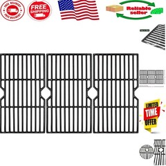 16 15/16″ Cast Iron Grill Grates – Durable Replacement for Charbroil & More