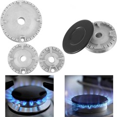 8 PCS Gas Stove Burner Caps Set, Universal Replacement for Most Gas Stoves 1 Lar