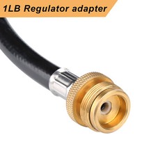 5 Feet 2 Ways Y Splitter CGA Propane Converter Adapter Hose for QCC1 20lbs Tank