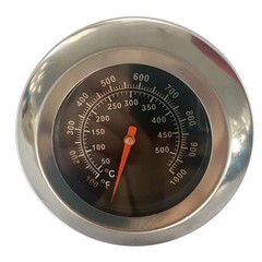 Picnic Thermometer Food Stainless Steel Oven 100-1000�H Cook BBQ