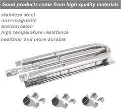 Stainless Steel Burner Tube Gas Grill Replacement Parts for Select Viking VGBQ