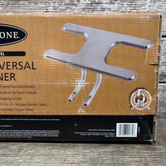 GRILL ZONE Small Universal “H” Gas Grill Burner Stainless Steel Universal Fit