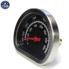 Large Replacement Lid Heat Indicator Chrome Finish for Sterling Broil-Mate Gr…
