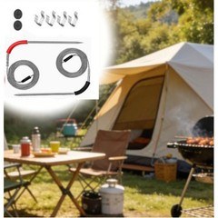 Meat Probes BBQ Thermometer Grill Monitoring Food-grade Stainless Steel