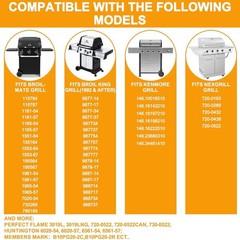 DHLG-12 Universal Grill Igniter Kit – 2 Outlet AAA Battery for Charbroil & More