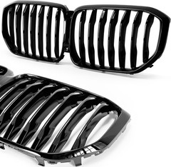 X5 G05 Gloss Black Kidney Grill Grille Fit for 2019 2020 2021 2022 2023 BMW X…