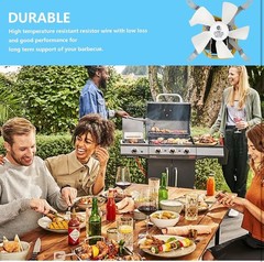 Grill Replacement Induction Fan Kit for Pit Boss Traeger Wood Pellet Grills