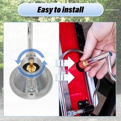 Stainless Steel Grill Regulator – Easy Install