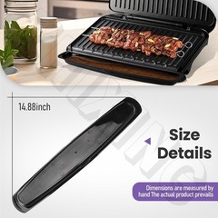 14.5″ Grill Oil Grease Catcher Drip Tray Pan High-Temperature Resistant