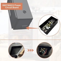 9907160013 Power Circuit Board Replacement Part Compatible with Masterbuilt D…