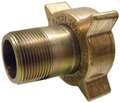 MEC ME120 2-1/4″ Female ACME X 1-1/4″ MPT Brass Propane Adapter Filler Coupling