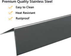 Parts DP109 Stainless Steel Flavorizer Bars/Heat Plates (13-Pack) 7538 Replaceme