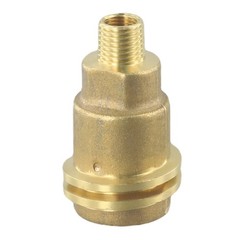 High Strength Gas Connector Adapter Solid Brass Thread Propane Or Natural Gas