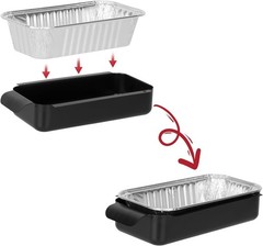 Versatile Grease Catch Pan for Char-Broil Gas Grills – Rust-Resistant 7×3.5 in