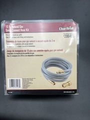 Char-Broil 10 Ft Natural Gas Quick Connect Hose Kit New Sealed Grill BBQ