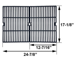 Cooking Grid Set, Cast Iron | 17-1/8″ x 24-7/8″